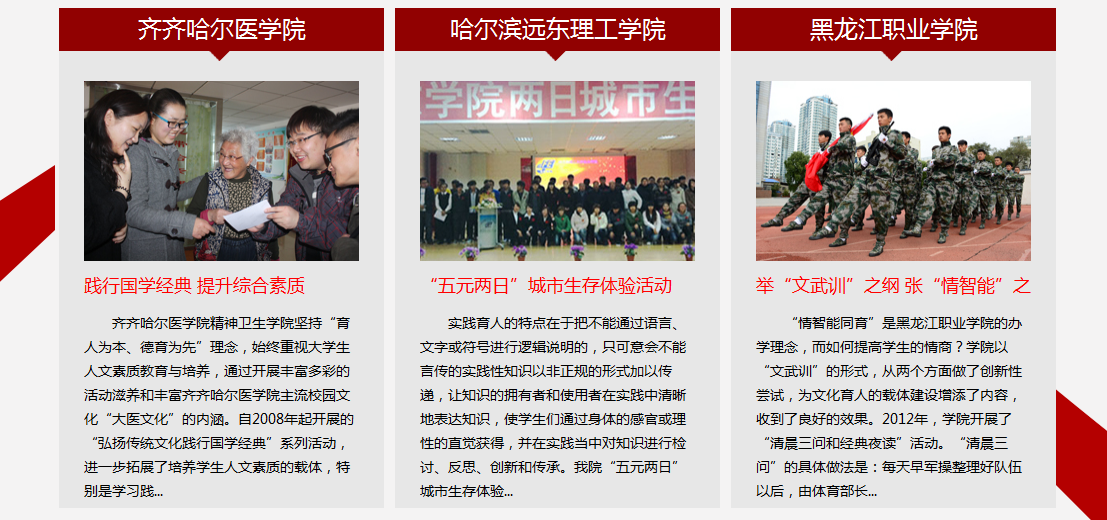 精神卫生学院获得黑龙江省高校2014校园文化建设优秀成果二等奖