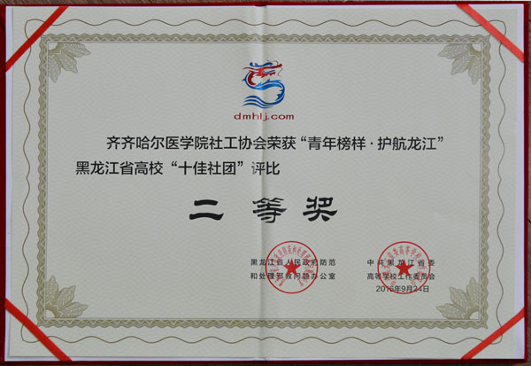 社工协会在全省高校“十佳社团”评选中获二等奖