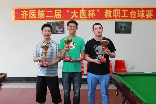 学院第二届“大医杯”教职工台球赛圆满结束